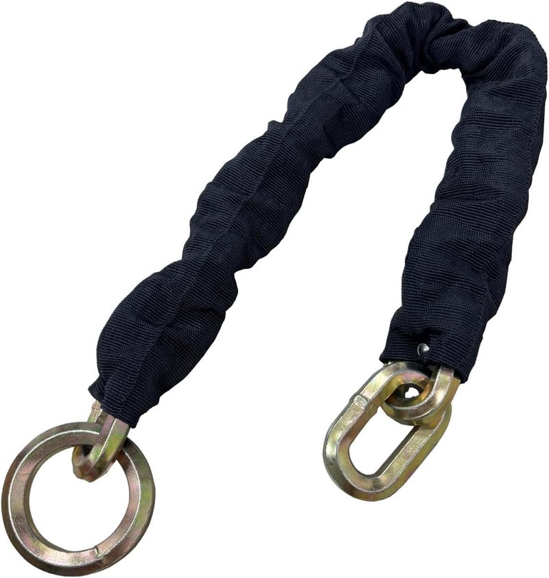 Ribowri Heavy Duty Cut Proof Security Chain 4ft x 1/2 "Hardened Steel Cut Proof Lock for Motorcycles Trailers Gates Garage Anti Theft Security Chain【1.22m*12mm】 - Image 1